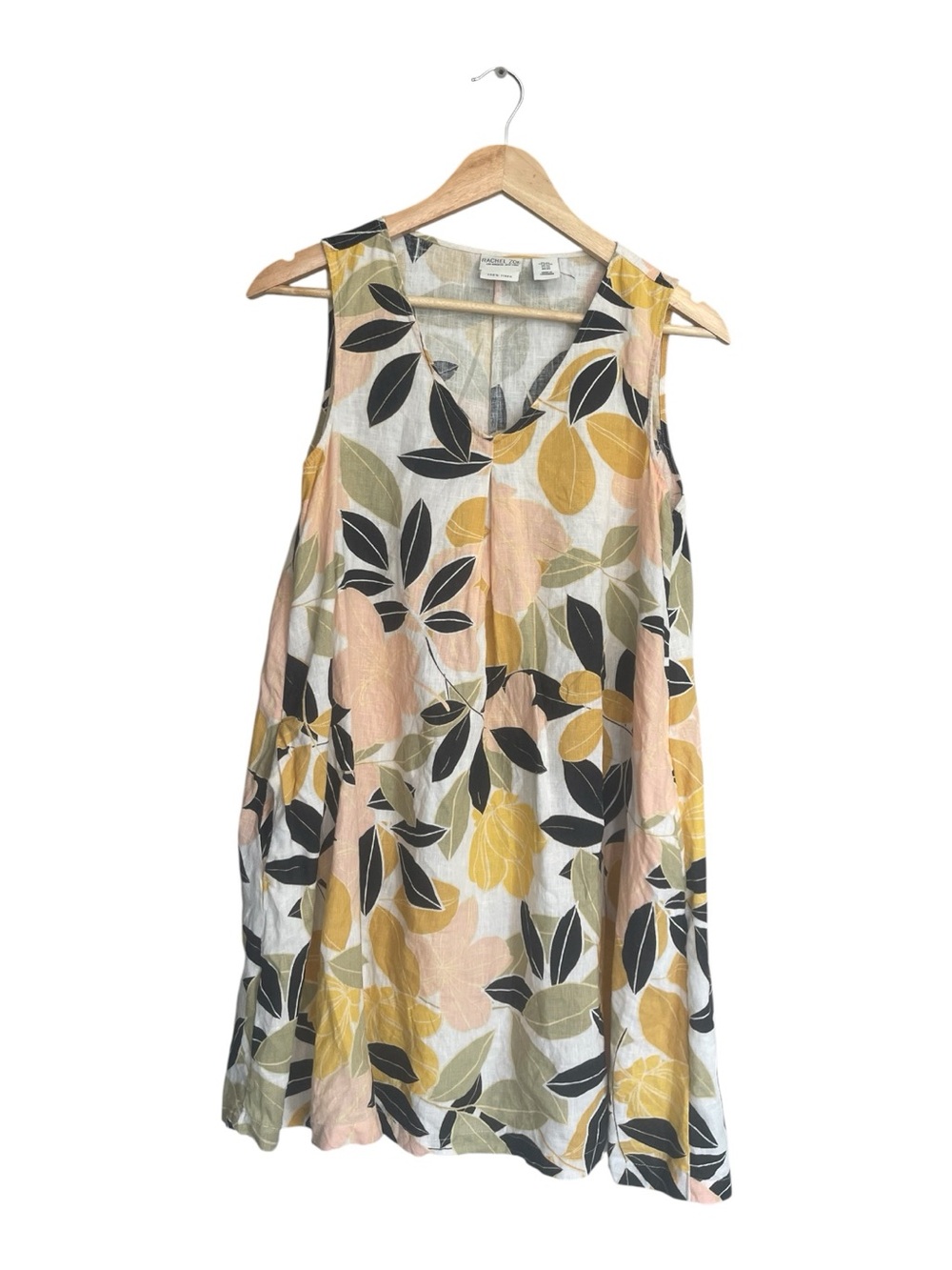Rachel Zoe Linen Floral Dress